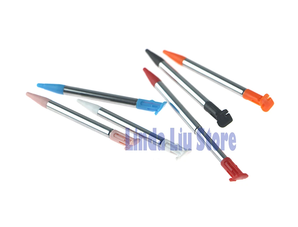 For NEW 2DSLL 2DSXL Stylus Pen Stylus Touch For Nintendo NEW 2DS XL LL Mteal Retractable ChengChengDianWan