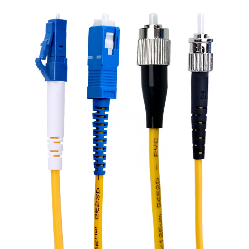 SC to SC LC to LC ST to ST FC to FC Fiber Patch Cord Jumper Cable SM Simplex Single Mode Optic for Network 3m 5m 10m 20m 30m 50m