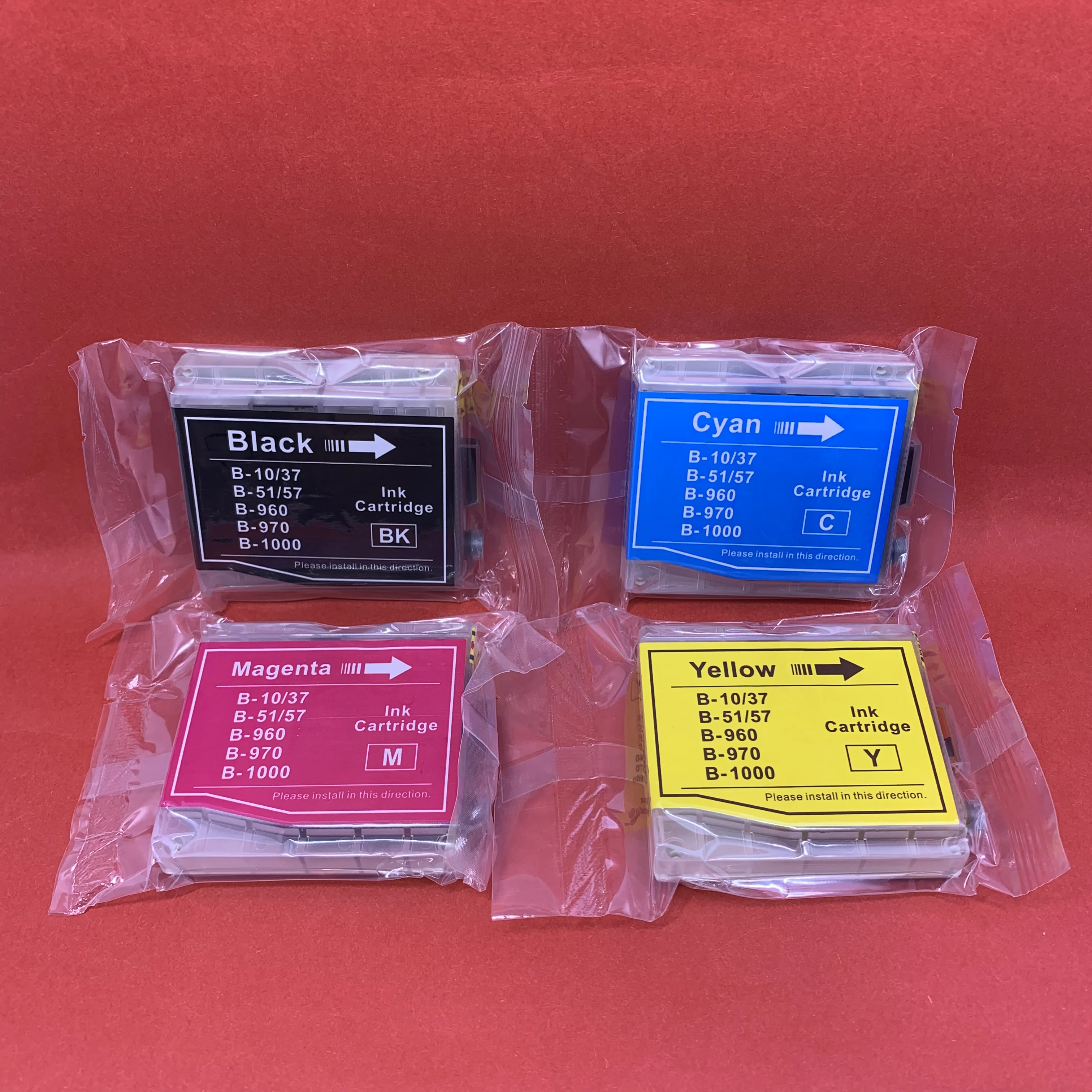 Compatible Ink Cartridge LC10 LC37 LC51 LC57 LC960 LC970 LC1000 for Brother ​DCP-130C 135C 150C 330C 350C 540CN 560CN MFC-235C