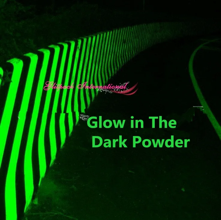 Top 1kg Wholesale Airport Road Glow in dark Nail art pigment Green Light Color long last glowing luminescent powder in Bulk