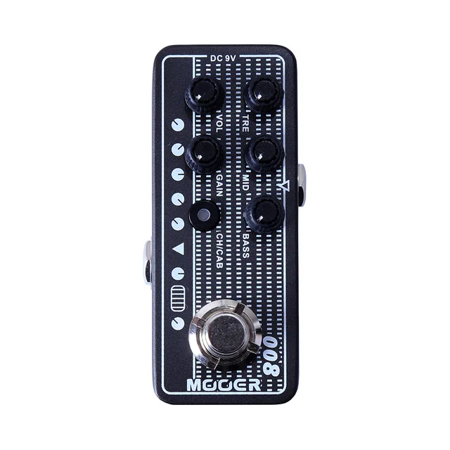 Mooer M008 CAli MK3 Electric Guitar Effects Pedal Speaker Cabinet Simulation High Gain Tap Tempo Bass Accessories Stompbox