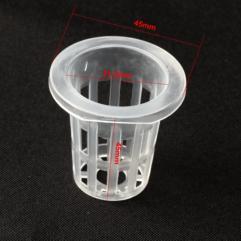 20pcs 45*31.5*45 Nursery Pot Mesh Pot Net Cup Garden Grow Basket Flower Plant Hydroponic Aeroponic