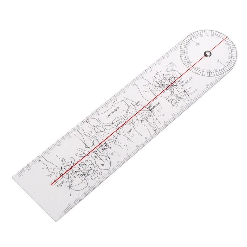 Goniometer Angle Ruler Rule Joint Orthopedics Tool Instruments Plastic