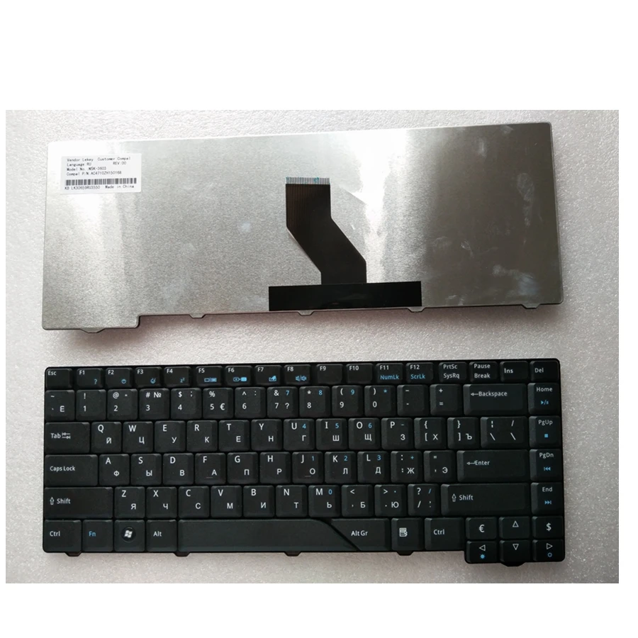 

RU Black New FOR ACER MS2220 5710 5312 5920 5720 4730 4730Z ZO1 1641 5315 5930G 4520G 4510 4250 Laptop Keyboard Russian