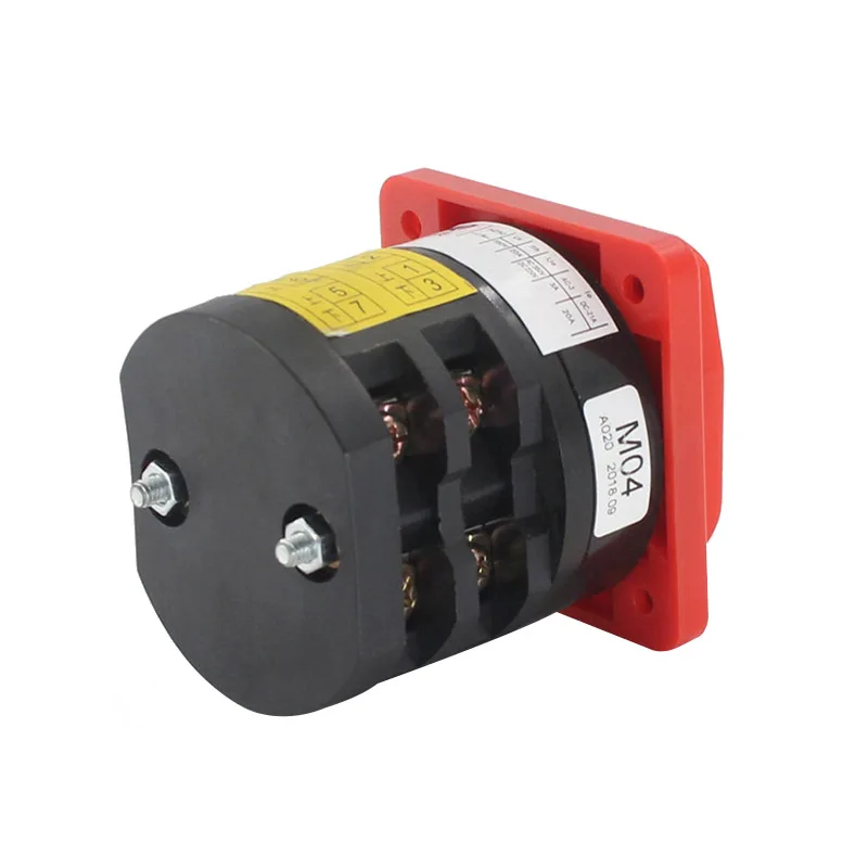 Electric Rotary Cam Changeover Switch HZ5-20 M04 M05 M06 2 Position 3 2 Position 380V 4KW 20A