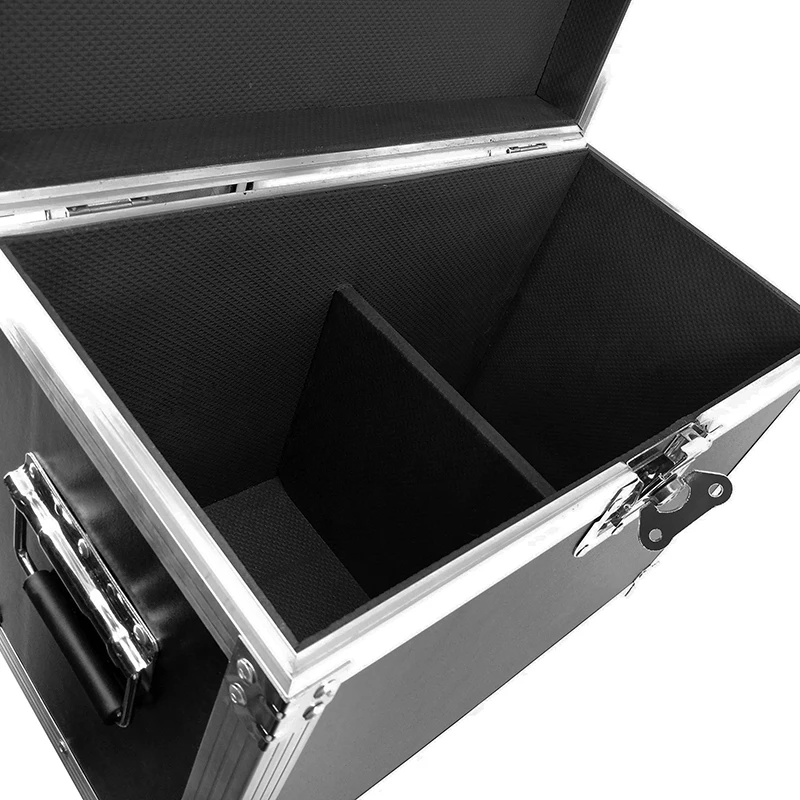 SHEHDS Flight case 6IN1 2pcs LED Par COB 200W RGBWA+UV Lighting Aluminum Housing Stage Lighting Effect Rode case Packaged