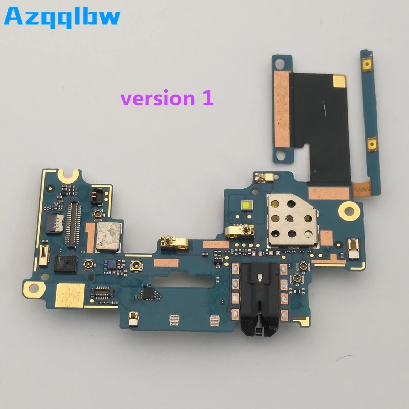 Azqqlbw  For HTC One M7 801 Mainboard Motherboard FPC Connector Main Flex Cable Two Versions  Replacement Repair Parts