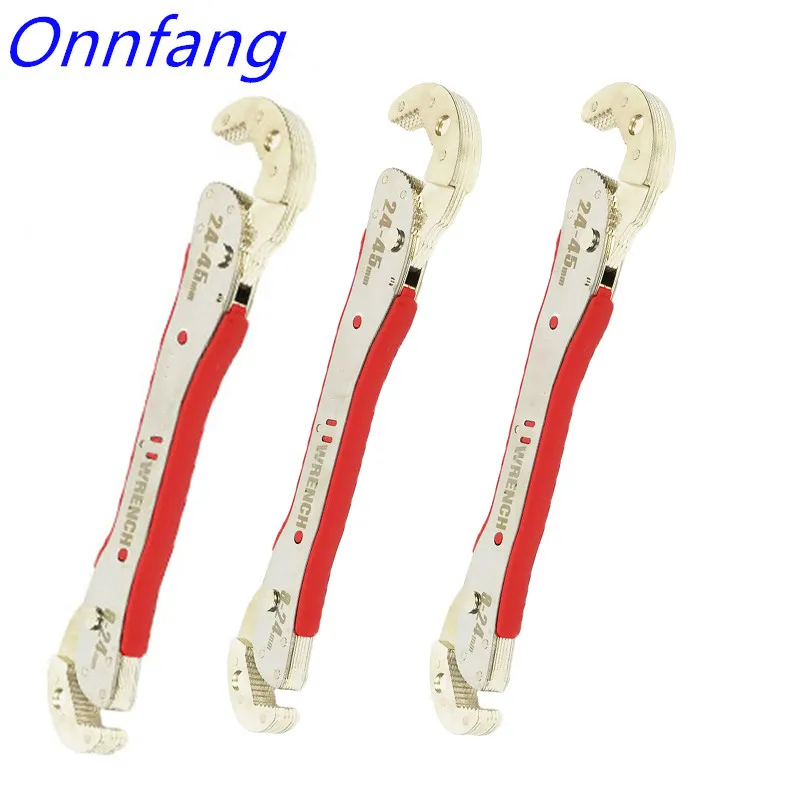 Adjustable Wrench Multi-function Universal Spanner Tool Home Multi Purpose Universal Wrench Multitool Key Universal Hand Wrench