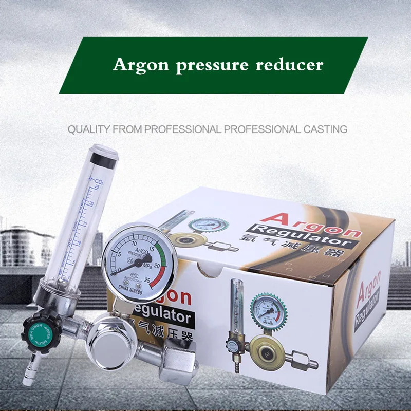 Argon Regulator Argon CO2 Gas Pressure Flow Meter Regulator High Quality Metal MIG MAG Weld Welding Gauge 0-25 Mpa