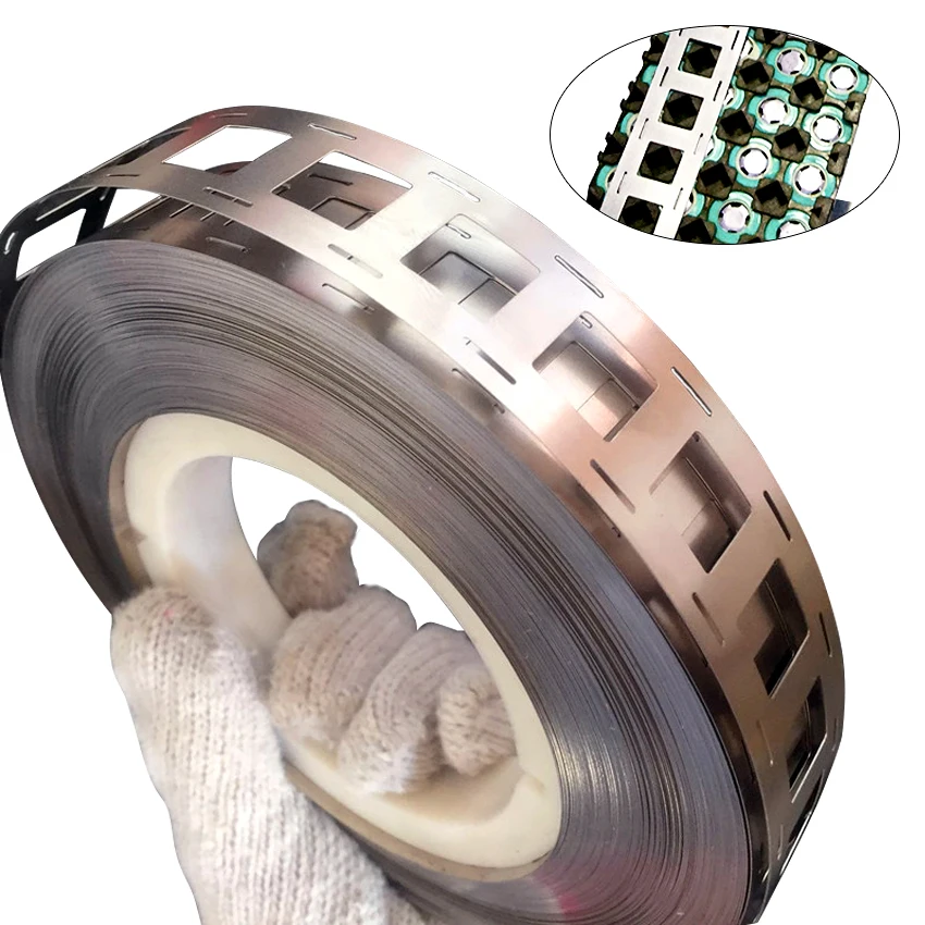 1M Pure Nickel Strip 2P 0.15*27mm Nickel Strip For 18650 Lithium Battery Welding Tape High Purity Pure Nickel Belt