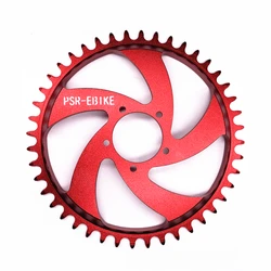 New design 42T/44T aluminium alloy Chainring for banfang BBSHD mid drive motor kit