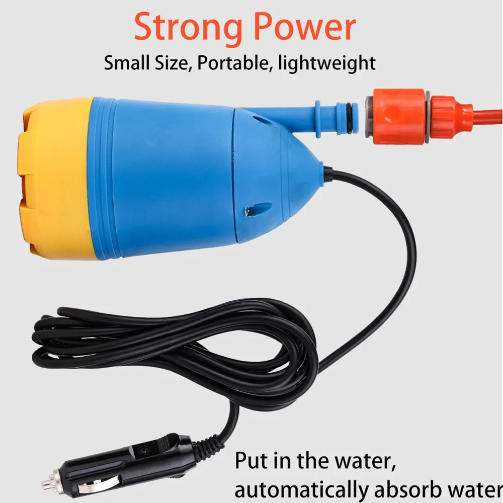 Car Wash Multi Functional High Pressure Self-priming Electric Water Auto Wash Machine Car Washer Pump Spray Gun Cleaning 12V