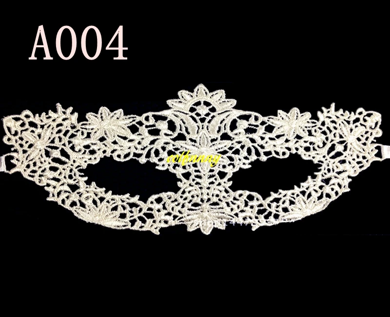 2500pcs/lot Fashion Lady White Soft Lace Mask Eye Mask For Venetian Masquerade Masks Cosplay Fancy Party Dress Masque