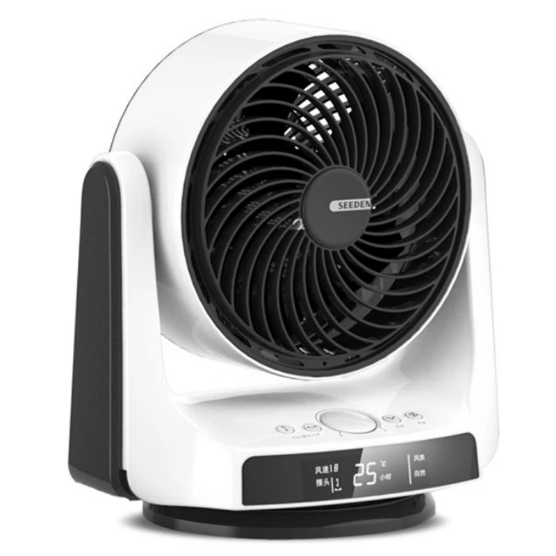 

Desktop Intelligent remote Control fan air circulation fan home mute fan turbine convection shaking head fan