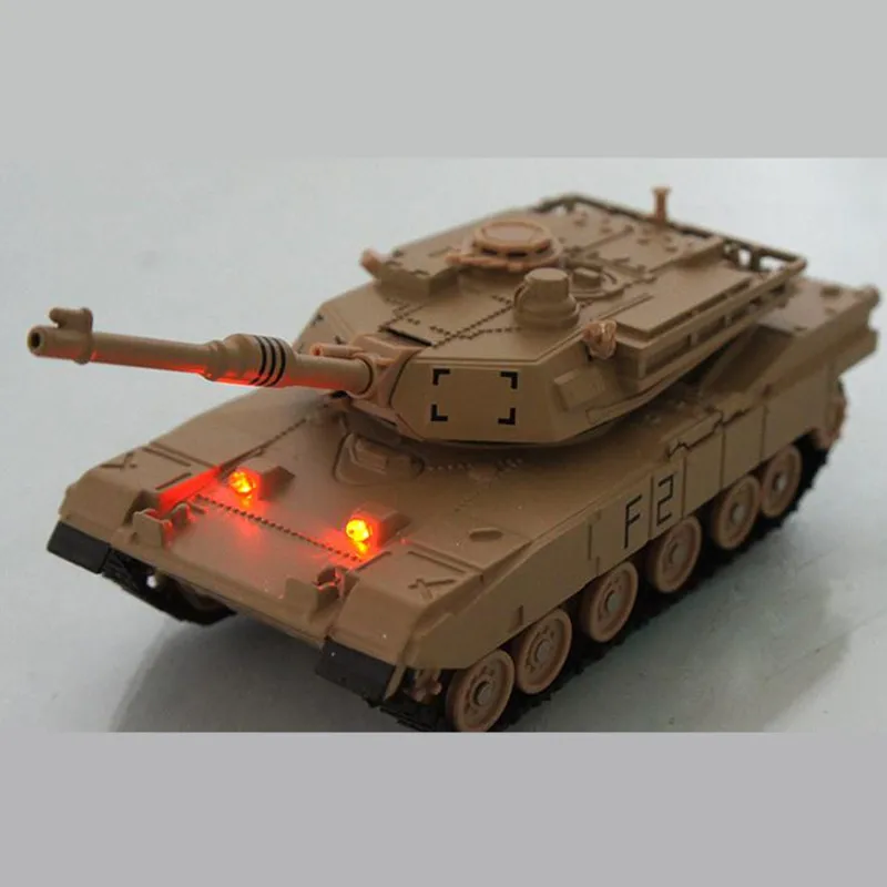 Toy Vehicle Military Tank Model with light and sound, Pull back 15CM Alloy tank model toys