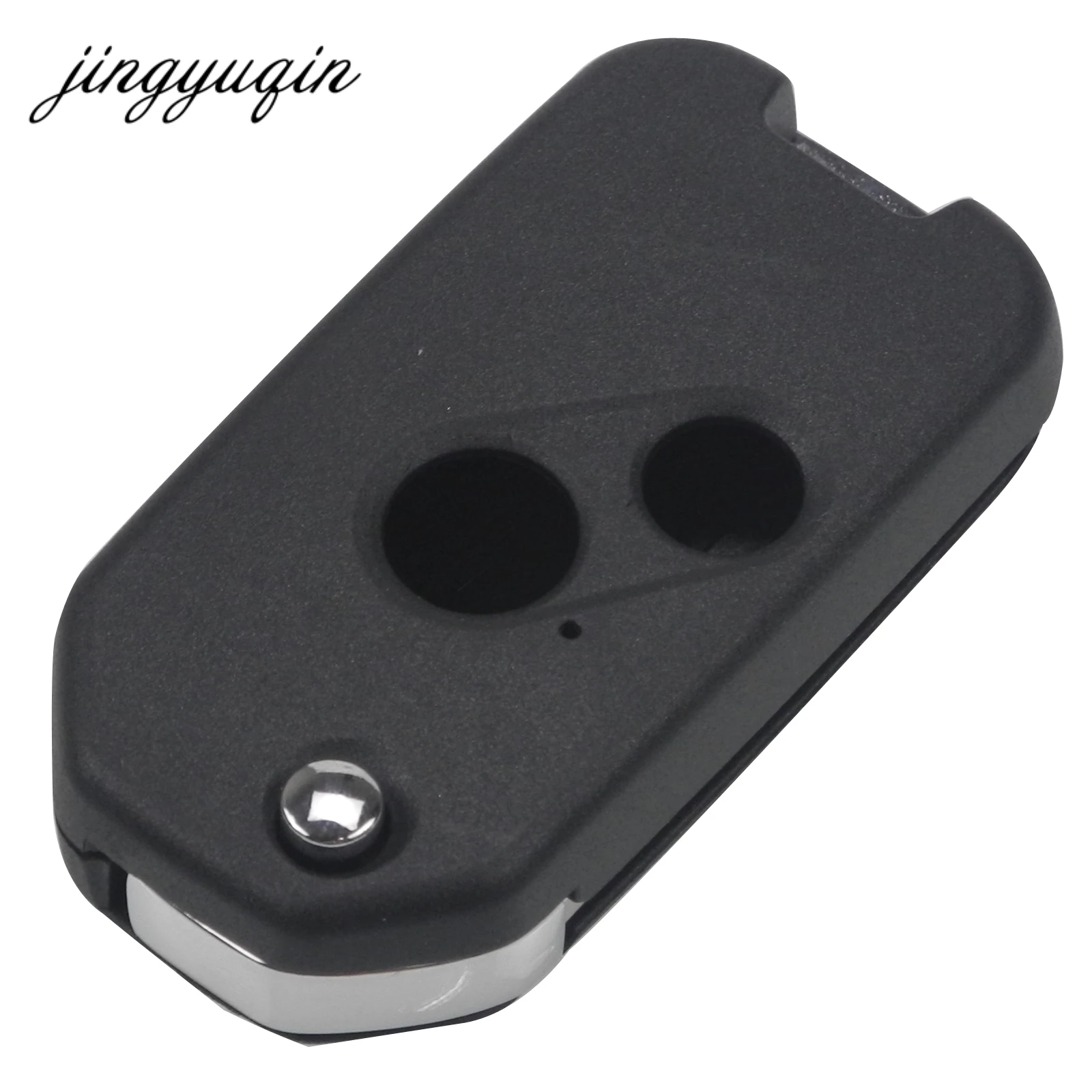 jingyuqin New Remote 2 Button Flip Folding Key Shell Case Cover For Honda CRV Accord Civic Odyssey Fit