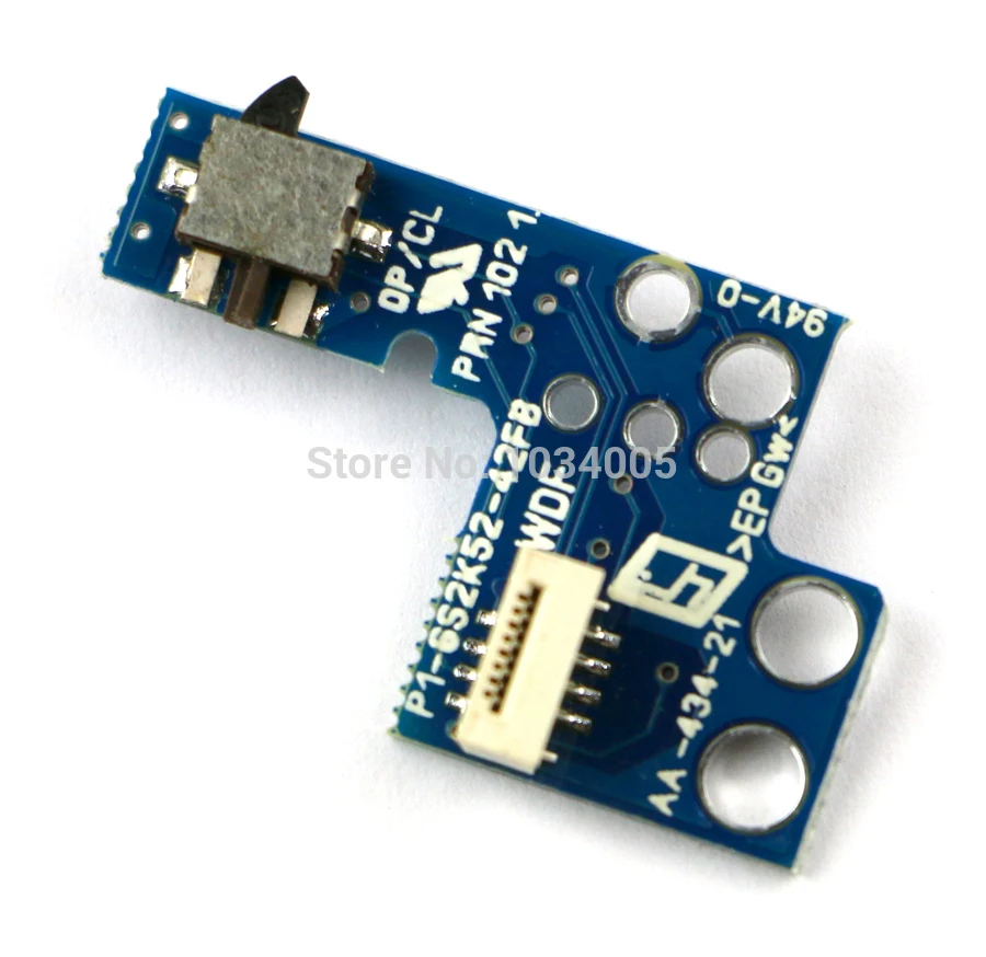 PS2 슬림 90000 용 120 개/몫 PS2 슬림 9W 용 On Off 전원 리셋 스위치 보드 교체 수리 부품