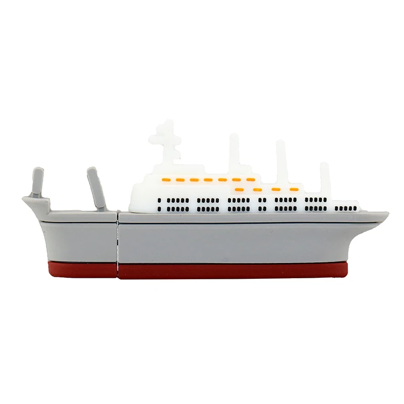 Warship Usb Flash Drive Ship Model Pen Drive 4GB 8GB 16GB 32GB 64GB Steamship Pen Drive Flash Usb Pendrive Memory Stick Storage