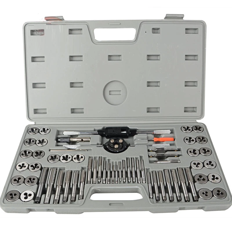 

S-60 Alloy Steel Metric System Tap And Die Set Hand Tap Wrench Combination