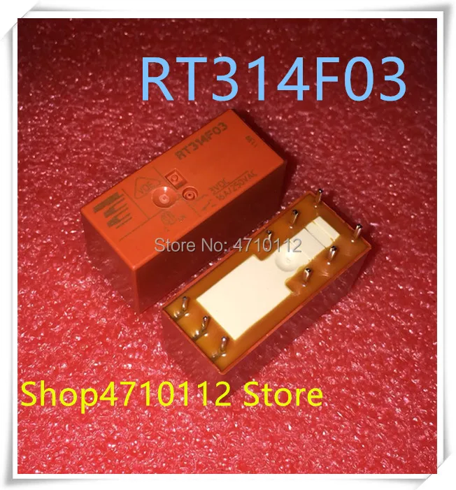 

NEW 5PCS/LOT RT314F03 16A 3VDC DIP-9