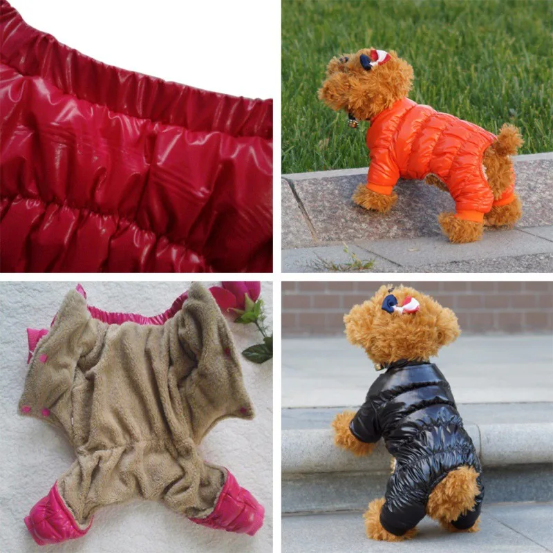 Waterproof Pet Dog Clothes Coat For Small Dog Winter Puppy Jacket Warm Clothing Pet Products