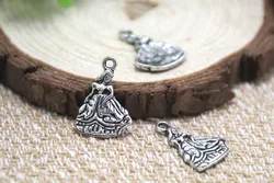 30pcs-- princess Charms, Antique Tibetan silver princess  Charms pendant 21 x15mm