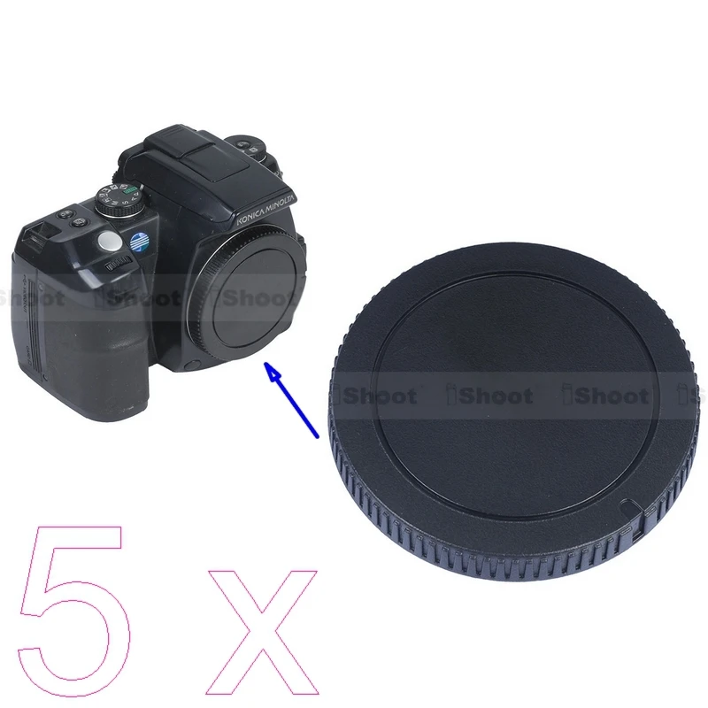 5x Body Cover Cap for Sony Alpha a Camera a350/a380/a390/a450/a500 a550/a560/a580/a700/a750/a850/a900 a100/a200/a230/a290/a300