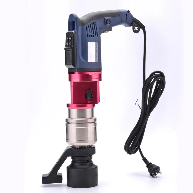 Profesjonalny 1.3rpm elektryczny klucz dynamometryczny ręczny przenośny 220v 60Hz prosto elektryczny klucz dynamometryczny 2000-12000Nm elektronarzędzia