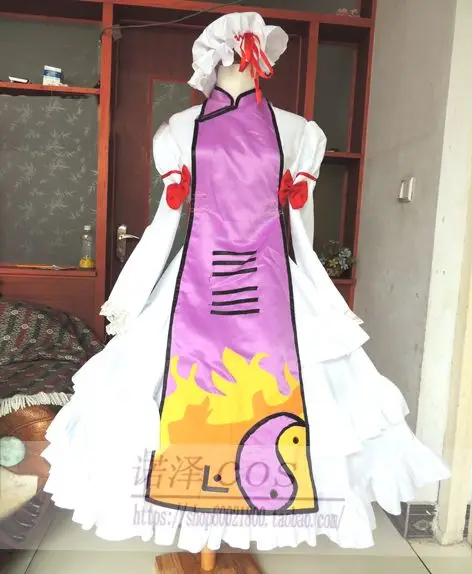 

Kisstyle Fashion Touhou Project Yukari Yakumo Cosplay Costume Lolita Gown Dress Hand-made for Halloween Christmas
