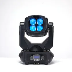 Led  Moving Head 4×25W Beam Stage Light DMX Console Professional Wedding Party  Disco Nightclub dj Equipment