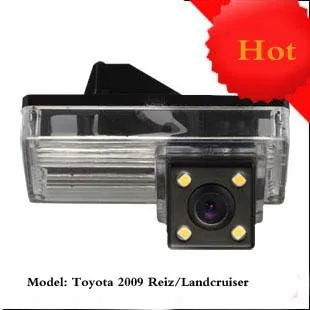 

CCD night vision Car rear view camera for Toyota New Reiz 2009 Landcruiser 200 LC200 car reversing camerawith LED