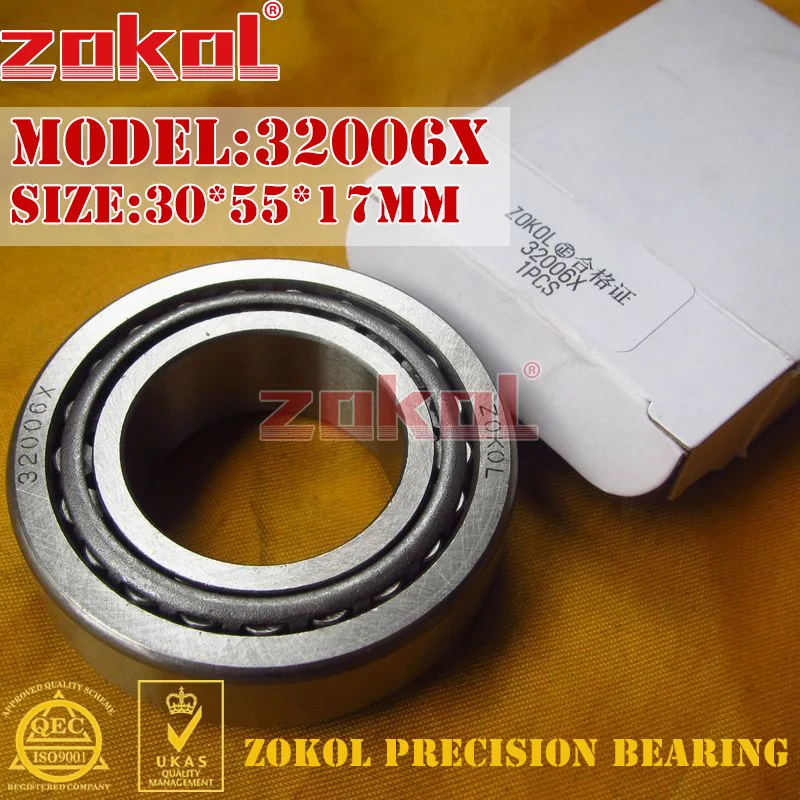 ZOKOL 32006X 2007106E Tapered Roller Bearing 30*55*17mm