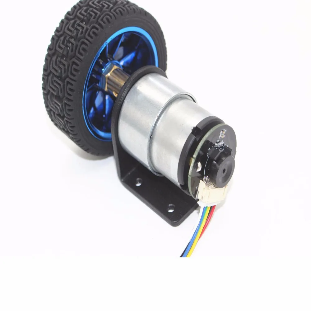 JGB37-520 DC Reduction Motor with Hall Encoder Self balancing Intelligent Car Speed Measurement Maze Trajectory Adversarial