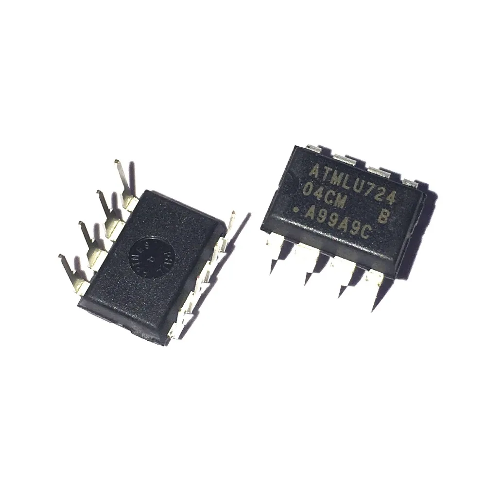 AT24C04C-PUM brandnew importado original atmel eeprom memória ic chip dip8 impressão de tela 04cm