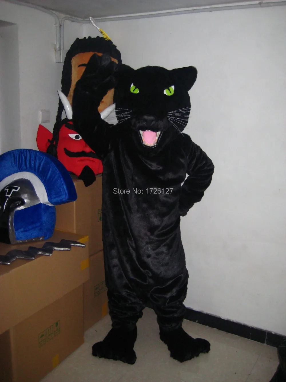 mascot black panther leopard  jaguar cougar mascot costume custom fancy costume anime cosplay kits mascotte fancy dress carnival