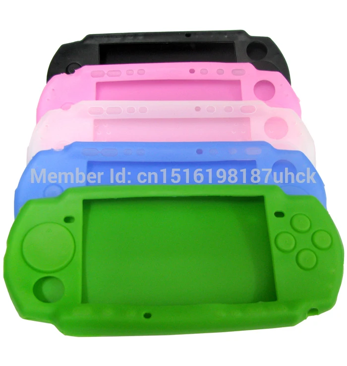 30 шт./лот, лучшая акция, высокостандартный защитный мягкий силиконовый чехол, чехол для PSP 2000 3000 psp3000 2000 Slim