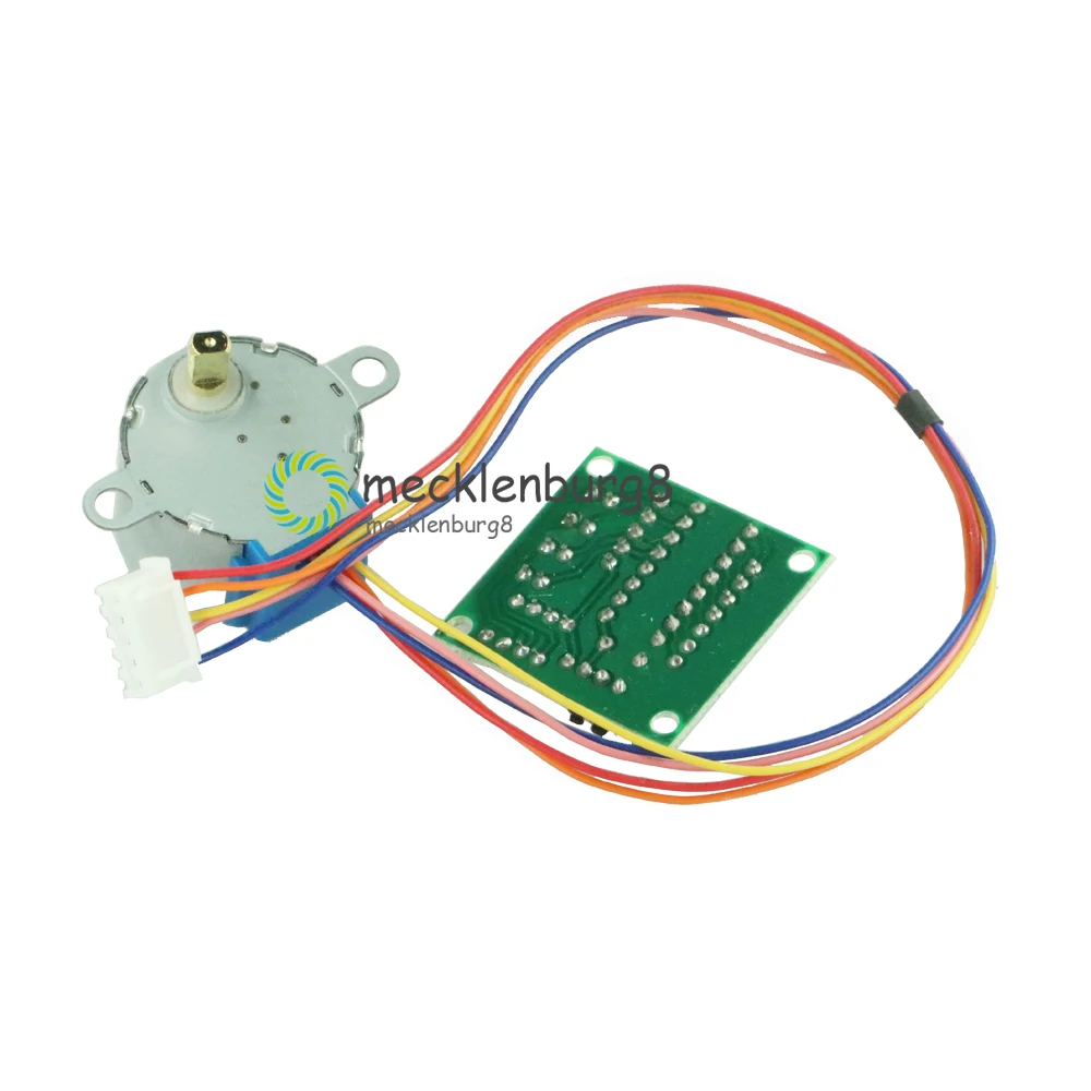 1Set 5 Line 4 Phase 5V Stepper Motor 28BYJ-48 + Drive Test Module Board ULN2003 Stepping Driver 28BYJ-48-5V