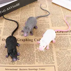 2020 Hot 1Pcs Funny Tricky Joke Fake Lifelike Mouse Model Prop Halloween Gift Toy Party Decor for Kids Novelty & Gag Toys