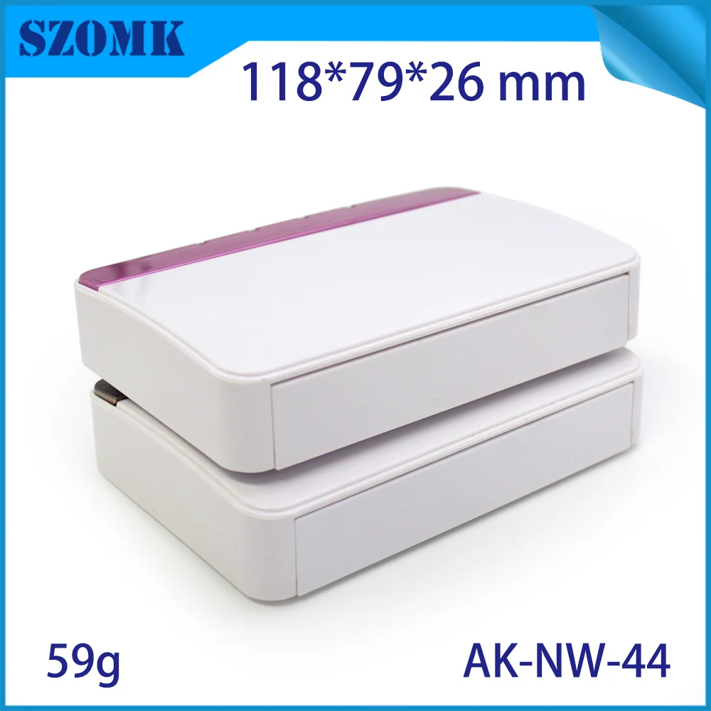 Abs Plastic Wifi Net Working Enclosures Wall Mouting Diy Housing Plastic Electrical Case 110*36 Mm Router Abs Case Design