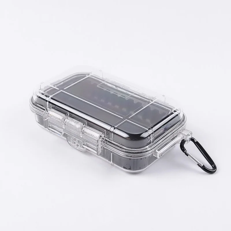 Outdoor Shockproof Waterproof Boxes camping tool Portable instruments survival Storage Box Sealed Container Box EDC Small Tools