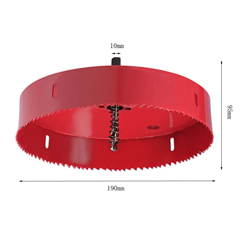 190mm BI-Metal Hole Saw for Cornhole Boards Corn Hole Drilling Cutter