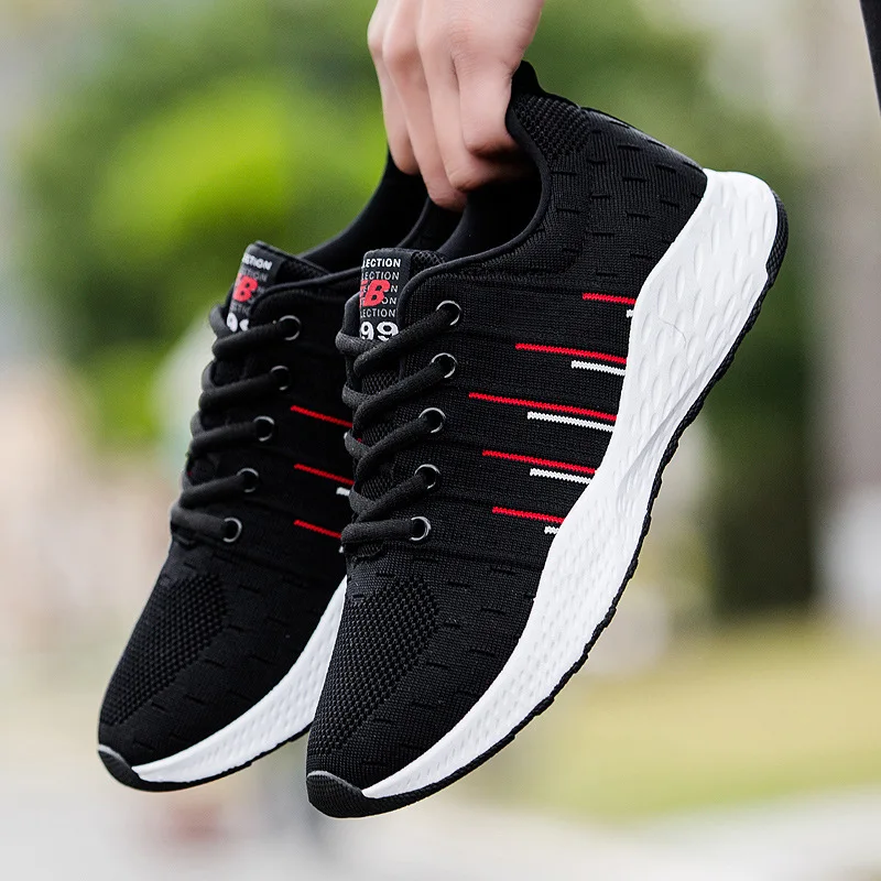 

Sneakers Ulzzang Men Sports Travel Shoes Vogue Ventilation Running Shoes Wear Non Slip Allmatch Net Trend Men Shoes Fitness
