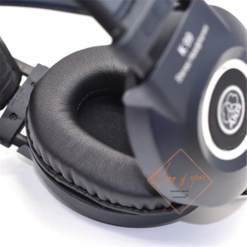 Velour Leather Ear Pad Foam Cushion Cover For AKG K44 K55 K66 K77 K99 Headphone Earpads Earmuff