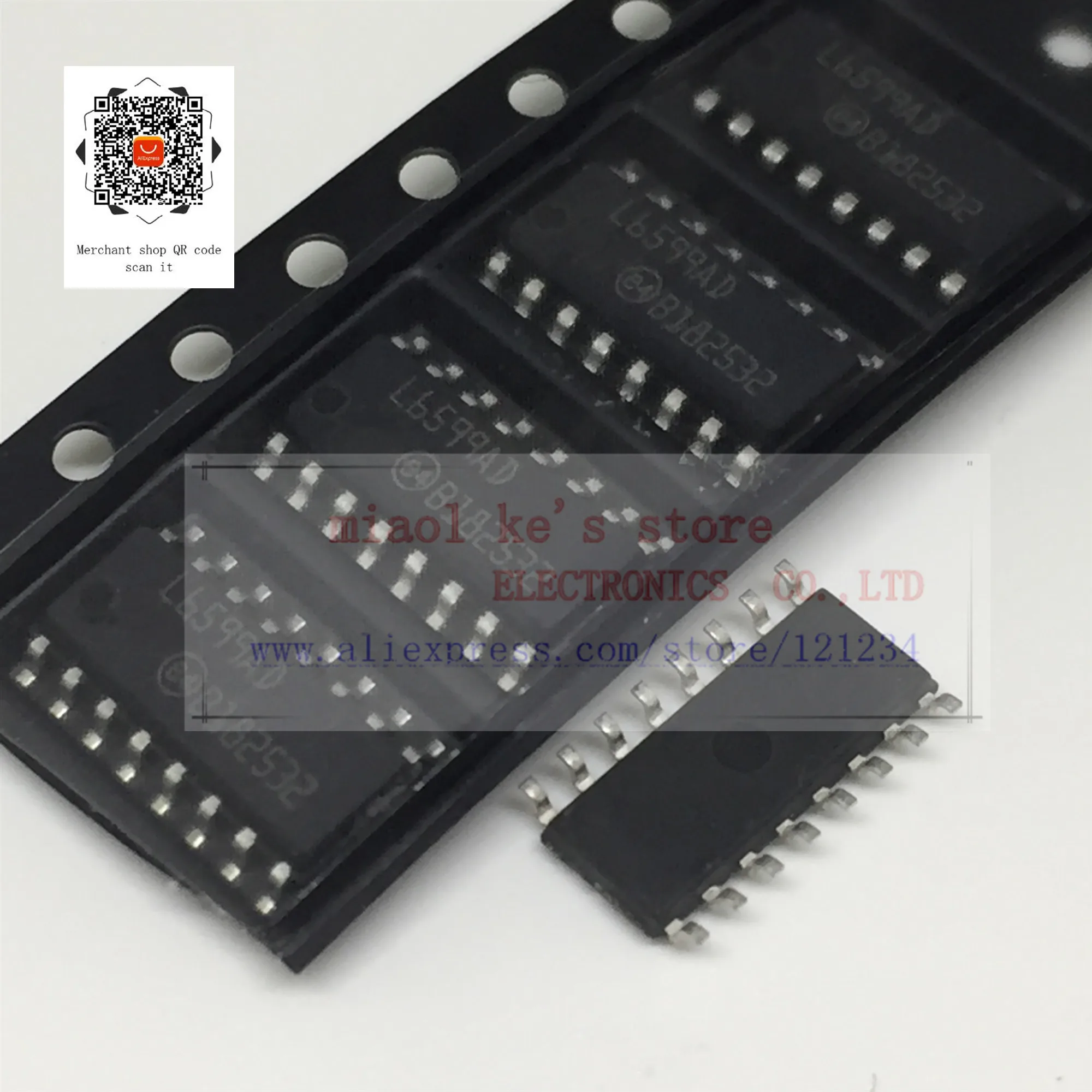 [ 5pcs-10pcs]100%New original; L6599ADTR L6599AD L6599A 6599AD 6599 - IC RESONANT CONVRTR CTRLR 16SOIC