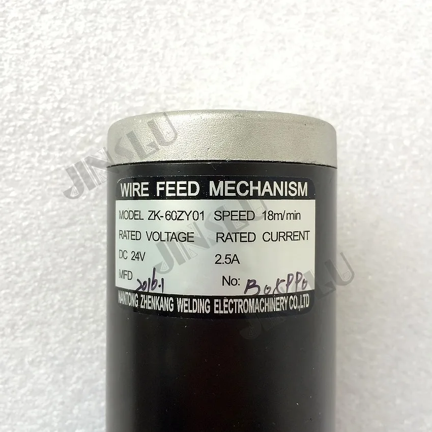 MIG MAG 용접기 와이어 피더 모터, 60ZY01, DC24, 0.6-0.8mm, 1.8-18 m/min, 1PK SALE1