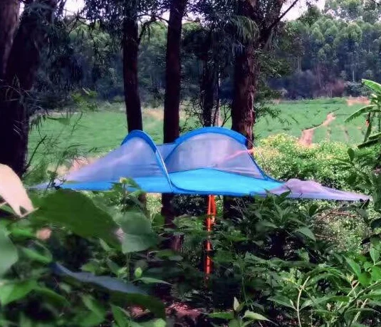 Free shiping hot sale new product tree hammock tent  with net ,tree tent,camping tent