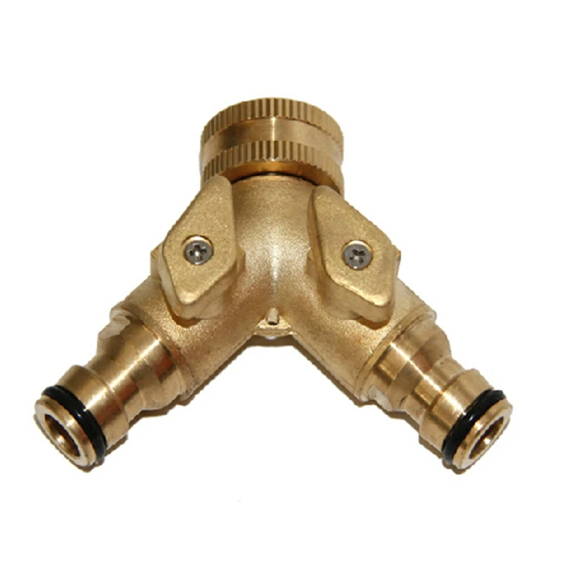 1/2 3/4  Pipe Fittings Three-Way Valve With Switch Tap Fittings Watering The Flowers Joint