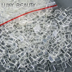 Strong Italian Keratin Flat Tip Glue 100pcs/lot Clear Keratin Glue For Hot Fusion Hair Extensions Keratin Hair Extensions