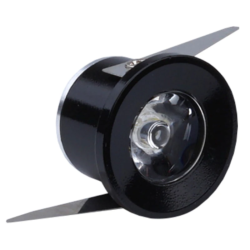 Focos LED 1W 3W Mini luces LED de techo AC85-265V bombillas montadas en superficie para escaparate de mostrador de gabinete