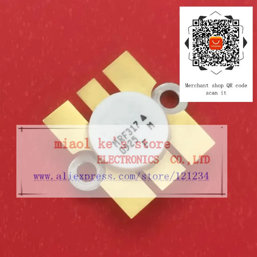 

100%Original: MRF317 mrf317 [ 28V-65V 12A 100W 30-200MHz CASE 316-01 ] - High quality original transistor